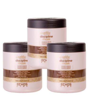 Echosline Seliar Disscipline Antifrizz Mask for Unruly and Unruly Hair Mask 1000 ml