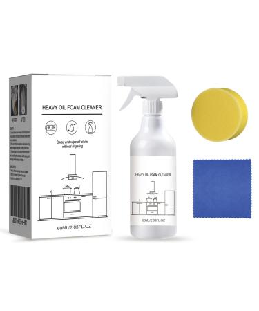 Splash Spray All Purpose Cleaner Splash Foam Spray Oven Cleaner Gentle and Effective Foam Cleaner for Kitchen Bathroom Toilets Floors (1 Bottles)