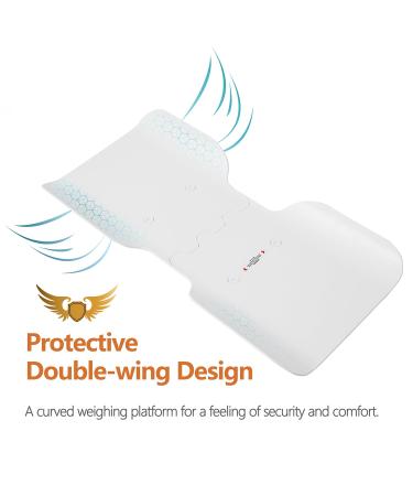 Bagail Baby Scales - Safe & Comfortable Digital Weighing for Infants Toddlers & Pets | Up to 30kg Capacity - White - Buy Online on GoSupps.com