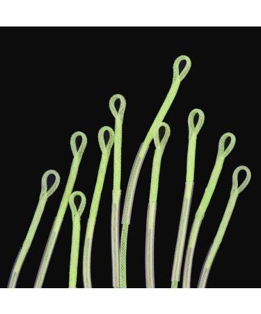 Maximumcatch Braided Loop Connector - 10 Pack | Fly Fishing Loop Connectors in Orange Clear Yellow | 30lb & 50lb Options - Buy Online on GoSupps.com