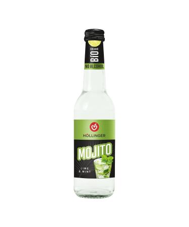 H llinger Bio Mojito Sans Alcool Lime et Menthe Pack de 12 Bouteilles en Verre 330ml Boisson V g talienne Organique