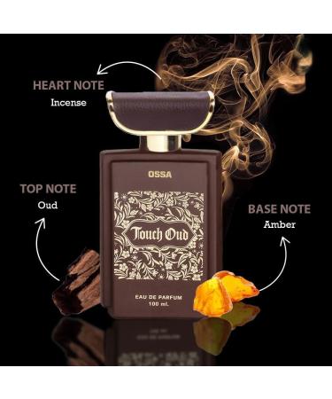 DJ Touch Oud Eau De Parfum Unisex Perfume with Ambery and Oud Notes | Premium Long Lasting Perfume 100ml | Infused with Oud Incense Saffron Pimento Musk - Rakhshabandhan Gifts - Buy Online on GoSupps.com