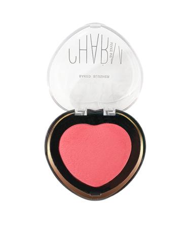 Makeup Blush for Women - Heart Shaped Monochromatic Powder Blush | Natural Looking Highly Pigmented Blush Powder for Women Daily Cosmetics