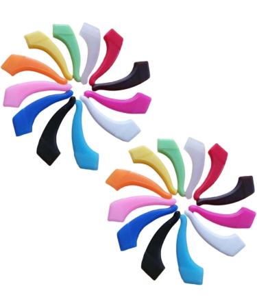 Buy Gleavi 12 Set Non-Slip Glass Holder Earring - Silicone Glasses Tip & Anti-Slip Ear Hooks for Glasses & Earplugs | International Shipping Available - Buy Online on GoSupps.com