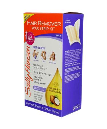 Sally Hansen Wax Strip Kit for Body, Legs, Arms, and Bikini - 3 Pack - Buy Online on GoSupps.com