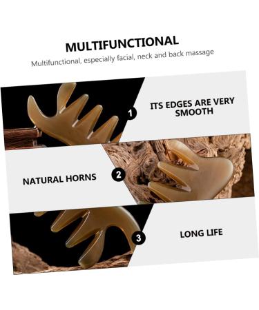 Plafope Guasha Massage Tool - Schabekamm for Hair & Body Massage | International Shipping - Buy Online on GoSupps.com