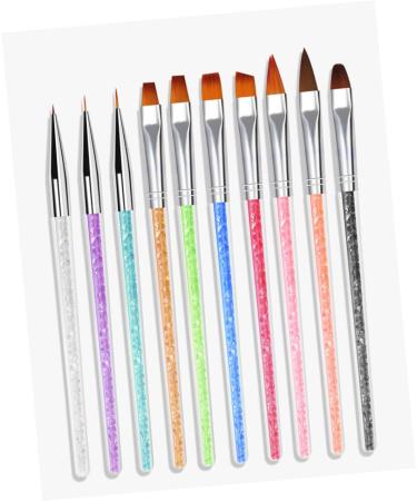 Beaupretty Nail Design Brush Set nail manicure kit nail brush nails kits nail brush drawing finger nail kit Nail yn nail kit nail molding gel Manicure Accessories flash 3 Nails Nail Line Pens - Buy Online on GoSupps.com