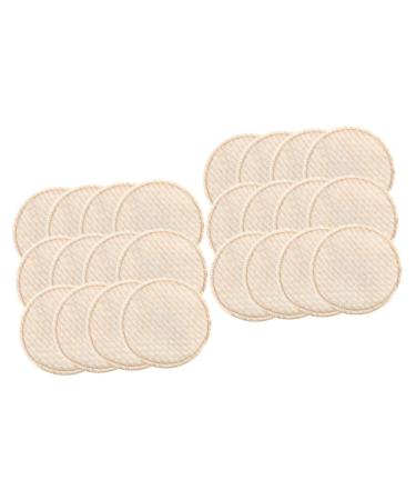 Toyvian Nursing Pads 24 Pcs Nursing Pad Breast Feeding Perfume Spray Bottle Covers Reusable Breastfeeding Pads Spill Prevention Breast Pad for Women Postpartum Cotton Pad Polyester