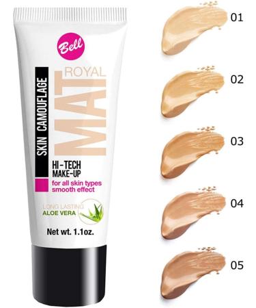 Royal Mat - Aloe Vera Mattifying Foundation - 04 Natural - Buy Online on GoSupps.com