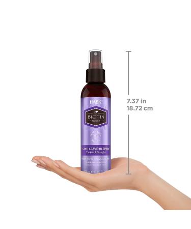 Hask Beauty Biotin Boost 5-in-1 Leave-In Spray | Hair Care | 6 fl oz (175 ml) - Buy Online on GoSupps.com