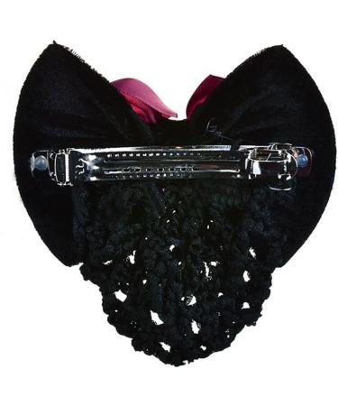 Women Hair Bun Cover Net Snood Hairnet Bowknot Barrette Hair Clip Bow Lace Flower Hair Accessories (Blue) - Buy Online on GoSupps.com