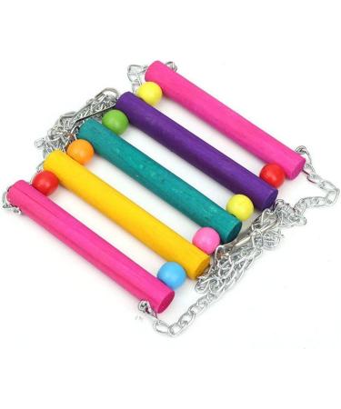 Vktech Bird Cage Hammock Swing Toy for Parrot, Parakeet, Budgie, Cockatiel - Hanging Toy Style A - Buy Online on GoSupps.com