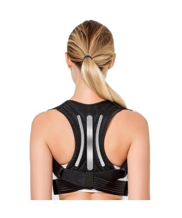 Posture Corrector For Women And Men Back Brace Straightener Shoulder Upright Support Trainer For Correction Neck Hump Neck Pain Relief Corrector (Size : XL) - Buy Online on GoSupps.com