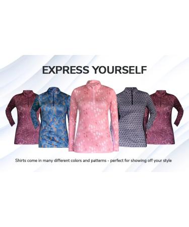 Equestrian Sun Shirt for Women - Long Sleeve Base Layer for Horseback Riding - English & Dressage Riders Gift - Black (Large) - Buy Online on GoSupps.com