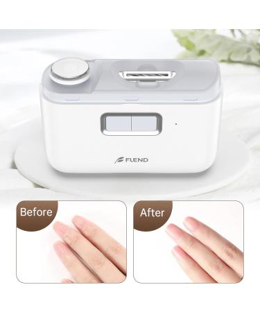 Buy Rechargeable Electrical Nail Clipper 2-in-1 with LED Light - Ideal for Babies Seniors & Adults - Fast International Shipping - Buy Online on GoSupps.com