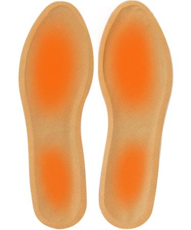 Hot Foot Warmer | Self-Warming Insoles | Durable Safe & Odorless | 8-10 Hours of Heat | Men Ginger Size 40-43 - Buy Online on GoSupps.com