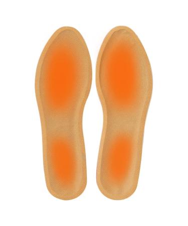 Sol Foot warmers - Temporary insole warmer with adhesive provision of 8 10 hours of heating durable safe natural odorless air -activated temporary warm gentlemen ginger (size 40-43)
