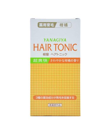 Yanagiya Hair Tonic (Citrus) 240mL From Japan