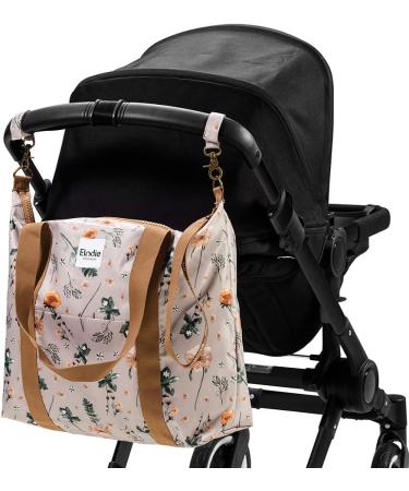 Elodie Details Meadow Blossom Changing Bag Travel Bag Soft Shell with Buckles for Buggy and Changing Mat Size 41 x 36 x 16 cm - Buy Online on GoSupps.com