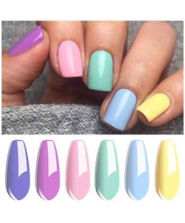 Vishine 6-Piece UV Color Gel Set | Premium UV Nail Polish & Gel for Nail Art Design | 8ml UV Colors for Stunning Nail Designs - Buy Online on GoSupps.com