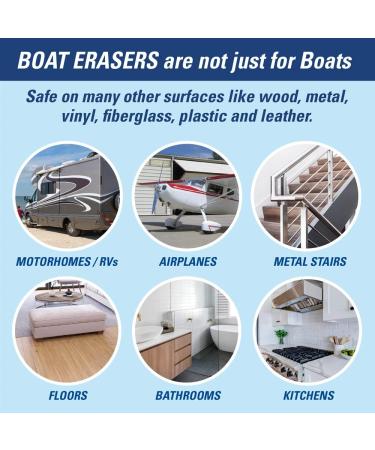 Marine & RV Direct Deluxe Boat Scuff Eraser 3 Pack - Marine Grade Cleaning Pads for Dirt and Grime on Boats - Buy Online on GoSupps.com