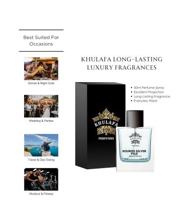 Kouros Silver YSLe Perfume For Men | Woody Aromatic Fragrances | Long Lasting Mens Perfume | Fragrance Sutaible for Any Occasion | Gift For Him - Buy Online on GoSupps.com