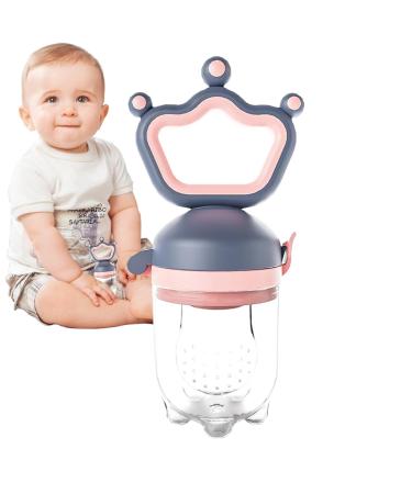 Buy Neamou Blue Baby Fruit Feed Pacifier | Silicone Food Feeder & Teething Toy for Babies - Buy Online on GoSupps.com