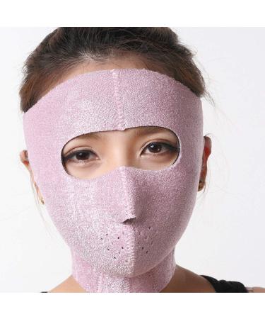 Face Lifting Belt Cheek V Shape Forehead Lift Up Thin Mask Strap Face Line Smooth Breathable Double Chin Reduce Bandage for Men and Women/780