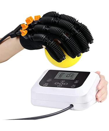 ZZBB Rehabilitation Robot Gloves Finger Wrist Training Equipment Finger Trainer for Hand Functional Impairment/Hemiplegia/Stroke Hand Splint Right Medium