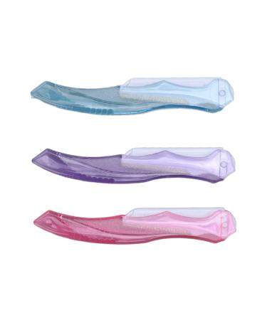 Portable 3-Part Eyebrow Razor | Safe & Compact Eyebrow Cutter | Beauty Tools for Precise Shaping - Buy Online on GoSupps.com