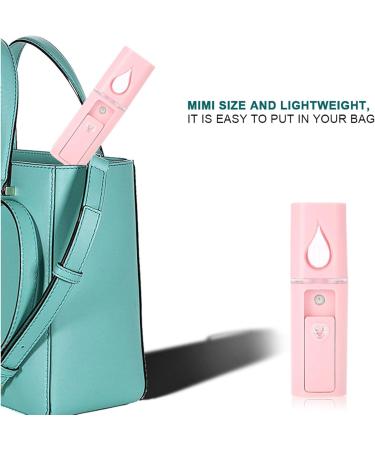 Nano Facial Mister Handy Cool Mist Spray Humidifier Face Hydration Atomization Sprayer USB Rechargeable Handhold Facial Beauty for Face Moisturizing and Hydrating Daily Makeup - Buy Online on GoSupps.com