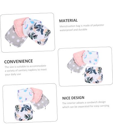 Gleavi 8-Piece Multifunctional Storage Bags for Women's Travel Accessories | Perfect for Bandages Lipsticks & Makeup Brushes - Various Colors (15x15x4cm) - Buy Online on GoSupps.com