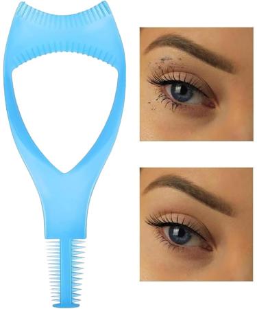 Frifer Lash Applicator Eyelashes Tools Mascara Shield Applicator Guard | Eyelash Tool Lash Buddy False Lashes Helper Lash Mascara Shield Applicator for Lashes Blue - Buy Online on GoSupps.com