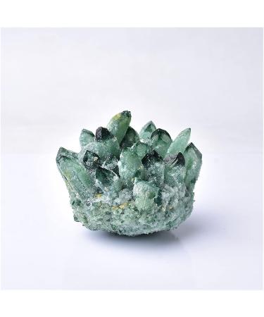 Natural Crystal Cluster Ore Specimens Yellow Green Quartz Reiki Stone Raw CrystalsHome Decor Collect Gifts Ornaments 1PCS Stone Mineral Specimen (Color : Yellow Size : 300-400g) 300-400g Yellow - Buy Online on GoSupps.com