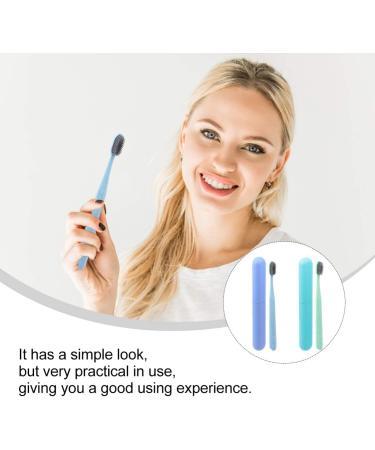 Buy Gatuida 4-Piece Eco-Friendly Wooden Toothbrush Set for Adults - Travel-Friendly & Naturally Made - Buy Online on GoSupps.com