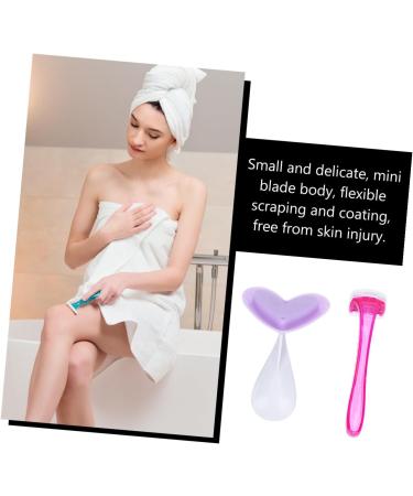 Mipcase Rasoir Bikini pour Femmes Taille Mini en Silicone Coupeur de Poils Intime Outil de Rasage Ergonomique pour Parties Intimes Usage Personnel Couleur Al atoire - Buy Online on GoSupps.com