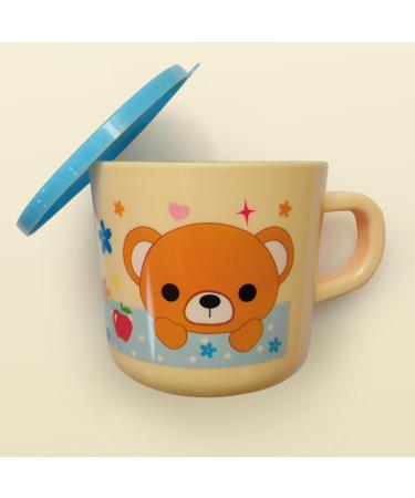 Retorno Toothbrush Cup Cartoon Toothbrush Cup With Lid for Kids | Portable Reusable Toothbrush and Toothpaste Holder for Kids Boys Toddler Children - Buy Online on GoSupps.com