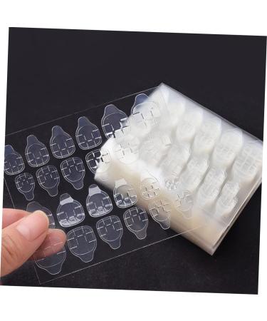 Housoutil 20 Sheets Nail Accessories Nail Tips Nail Art Decals Nail Decals Nail Art Sticker Stickers Nail Glue Double Sided - Buy Online on GoSupps.com