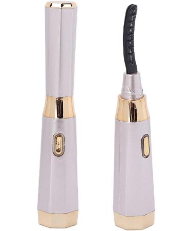 Qukaim Electric Lash Curler Heated Electric Eyelash Curler USB Rechargeable Long-Lasting Curlers for Makeup Pink - Buy Online on GoSupps.com