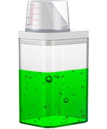 DNCG Detergent Storage Box Plasticc Laundry Washing Powder Container Reusable Detergent Powder Bottle Reusable Empty Detergent Bottles For Fragrance Enhanced Beads/Small Solids/Liquids 1100ml - Buy Online on GoSupps.com