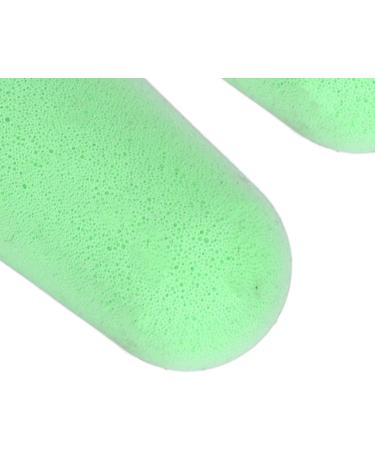 2Pcs Soft Foam Ear Plugs Bulk - Noise Reduction for Concerts Shooting & Swimming (Green - Buy Online on GoSupps.com