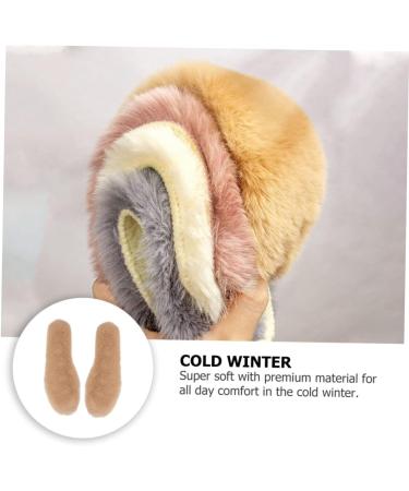 FOMIYES Faux Rabbit Fur Insoles - 3 Pairs Thickened Warm Insoles for Winter Comfort - Soft Shoe Accessories - Buy Online on GoSupps.com