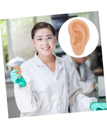 FOMIYES Silicone Ear Practice Model - Realistic Fake Ears for Teaching & Medical Training | Ideal for Simulated Ear Practice - Buy Online on GoSupps.com