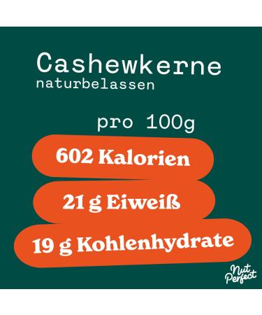 Nut Perfect Cashew Kernels | Natural & Mild Taste | 100g | Sustainable Sourcing & Women Empowerment Initiative - Buy Online on GoSupps.com