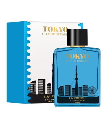 DJ Tokyo Eau de Parfum - 100ml Unisex Perfume for Men and Women | Intense Long Lasting Perfume | Fresh Spicy Aqua Notes | Premium Fragrance Scent EDP | Best Gift Perfume for Man and Woman.