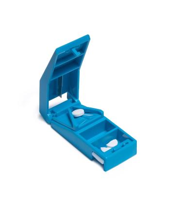 Buy Lumex Pill Cutter 5711 - Stainless Steel Cutting Edge & Storage - International Shipping Available - Buy Online on GoSupps.com