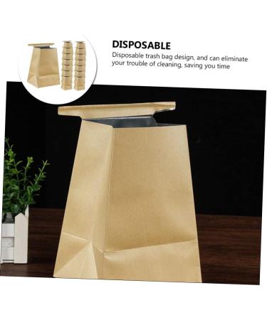 Sickness Vomit Bags 15pcs - Kraft Paper Light Brown - Travel Motion Sickness Relief - Buy Online on GoSupps.com