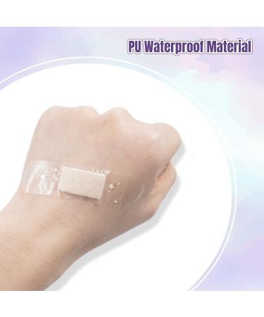 Adhesive Bandages 100PCS - Flexible Breathable & Waterproof Fingertip Bandages for First Aid | Bulk Fabric Wound Skin Wrap - Buy Online on GoSupps.com
