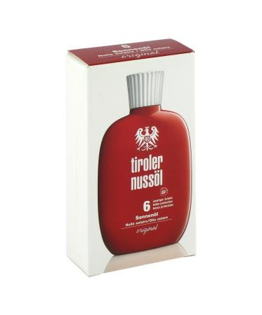 Buy Tyrolean Nut Oil Sun Oil - Original Waterproof SPF 6 (75 ml) | International Shipping Available - Buy Online on GoSupps.com