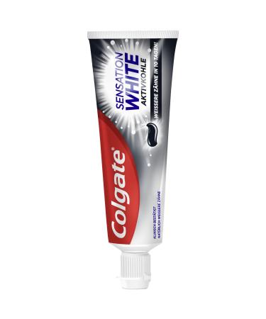 Colgate Sensation White Activated Charcoal Toothpaste 75ml 75 ml (1 pack)